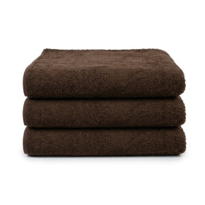 Premium Duschtuch 70x140 cm braun &ndash; 100% Baumwolle 500 g/m&sup2;  saugstark &amp; weich