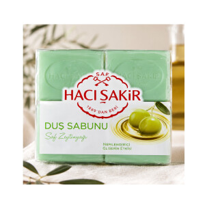 Pflegeseife &raquo;Haci Sakir&laquo; mit Oliven&ouml;l und Glycerin 4x125 g