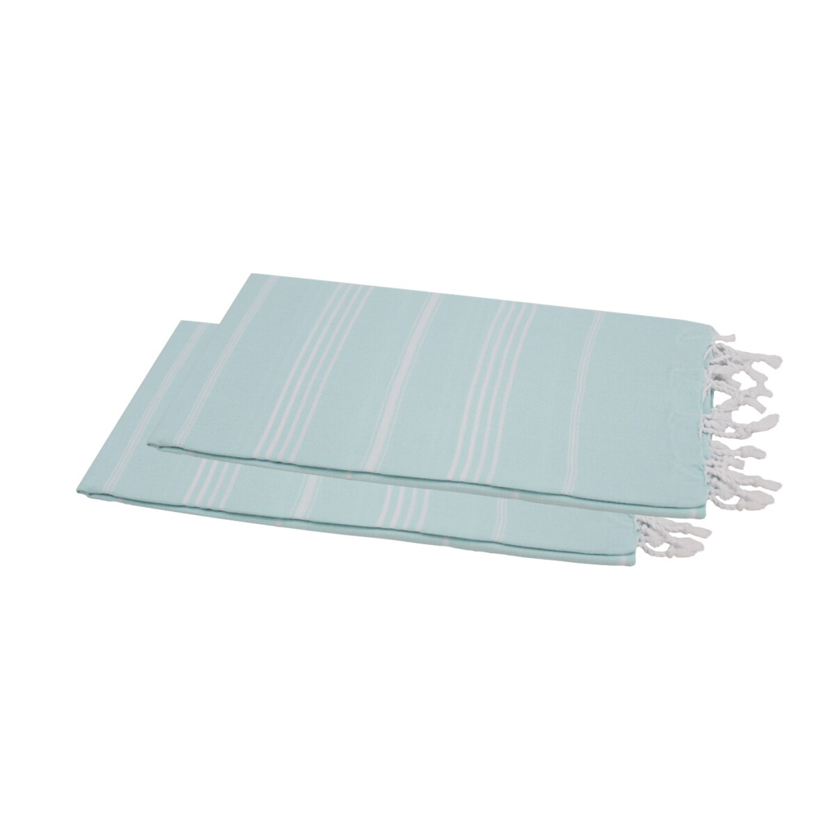 Hamamtuch Set 2 St&uuml;ck mint 100x180 cm Sultan Style