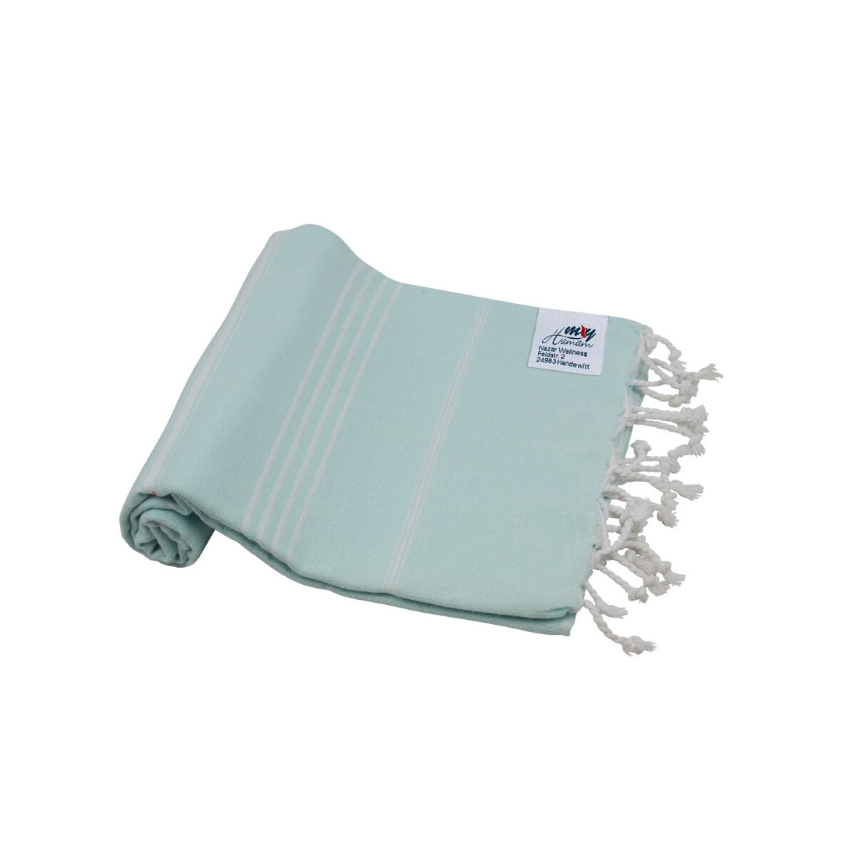 Hamamtuch Set 2 St&uuml;ck mint 100x180 cm Sultan Style