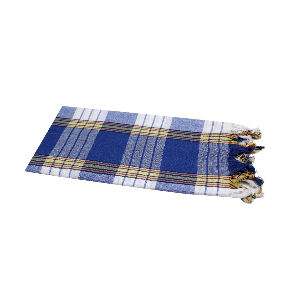 Hamamt&uuml;cher Set 3 St&uuml;ck blau, schwarz, rot kariert Classic Style