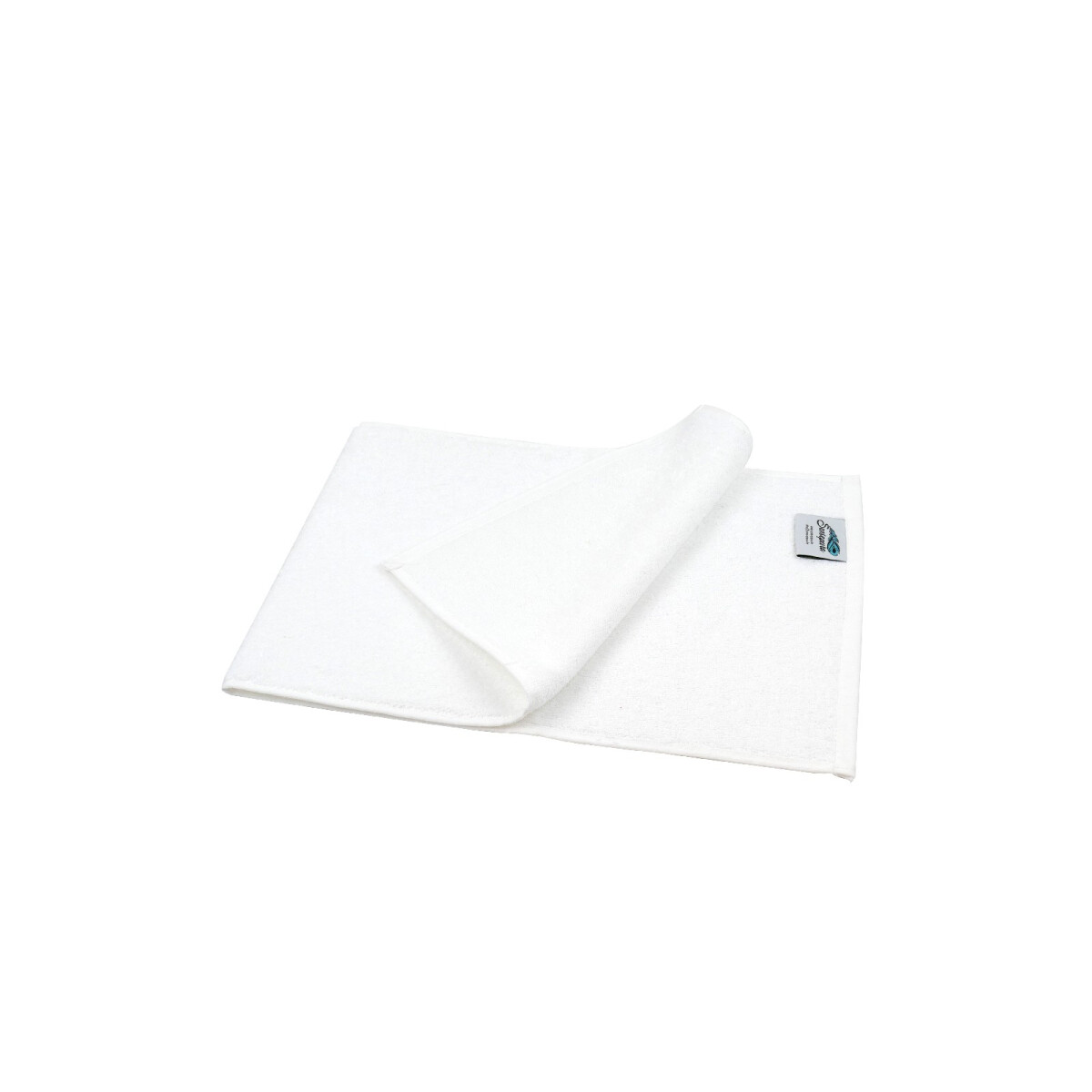 Oshibori Kompresse wei&szlig; ca. 30x60 cm, 400 g/m&sup2; kleines Wellnesstuch