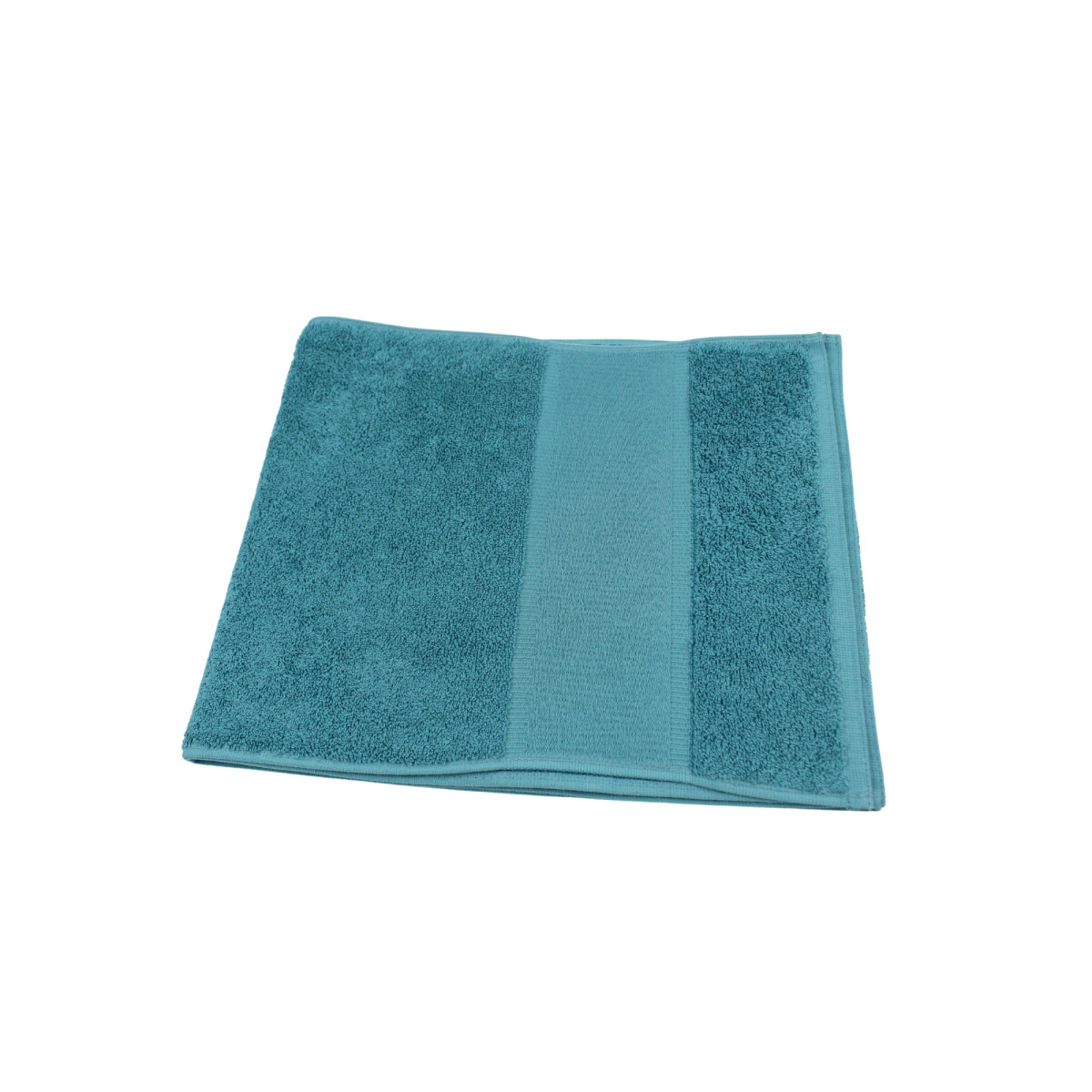 Fitness Handtuch Baumwolle 30x150 cm petrolgr&uuml;n | Sporthandtuch