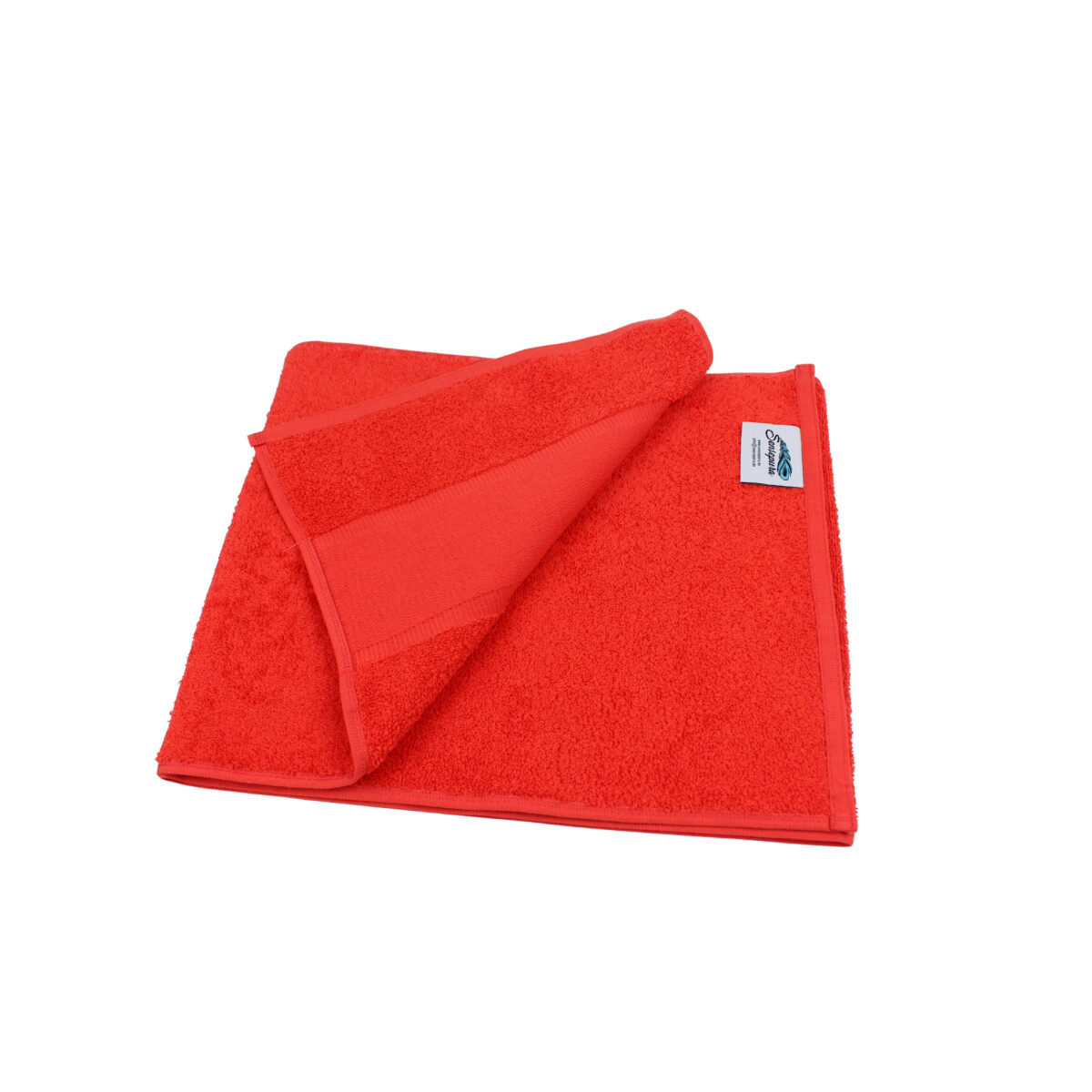 Fitness Handtuch Baumwolle 30x150 cm rot | Sporthandtuch