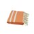 Hamam Handtuch für Strand 100x180 cm orange natur "Saray"