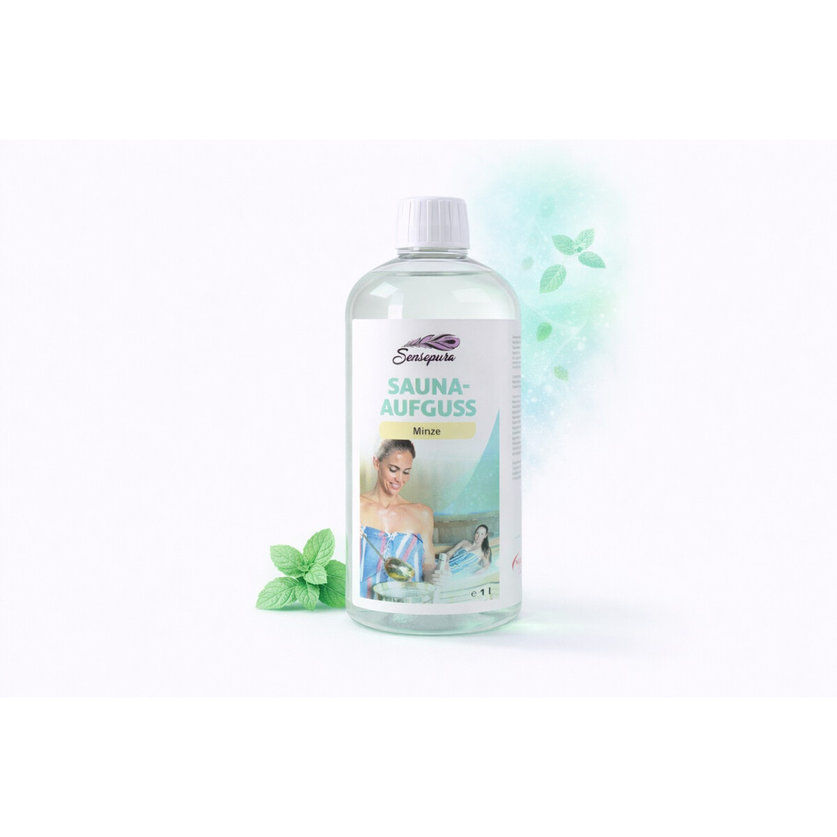 Saunaaufguss Konzentrat Minze 1 Liter