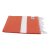 Hamam Handtuch Bestickung orange 100x170 cm Diamant Style