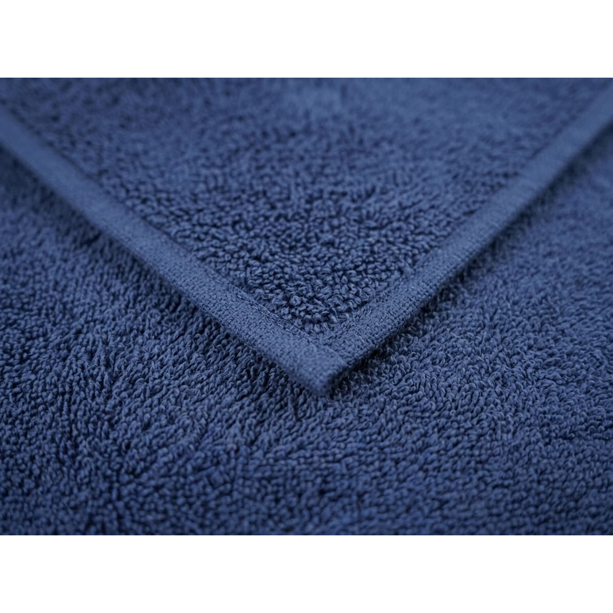 Duschtuch 70x140 cm marineblau | Hotelqualit&auml;t Walkfrottier 100% Baumwolle 20/2 Ringgarn