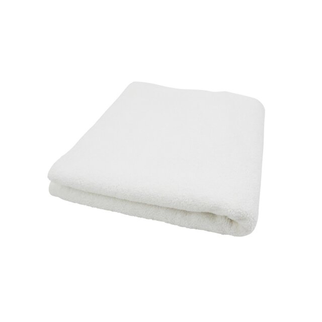 Handtuch mit Bestickung 50x100 cm weiß 600 g/m²