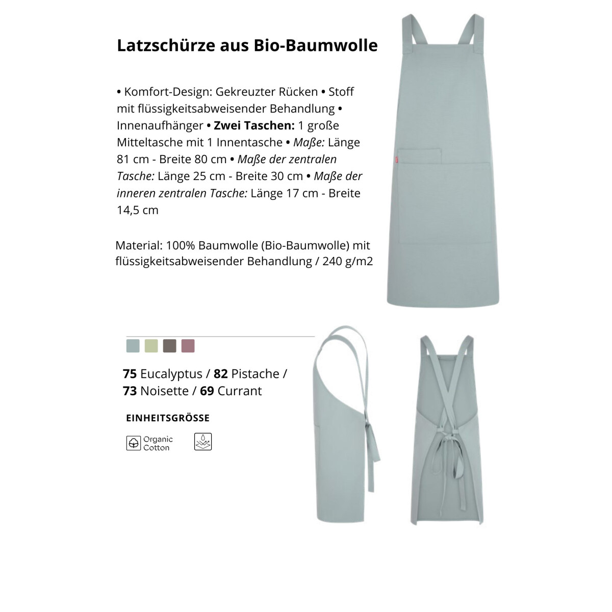 Latzsch&uuml;rze f&uuml;r Hotel &amp; Gastronomie ⚥