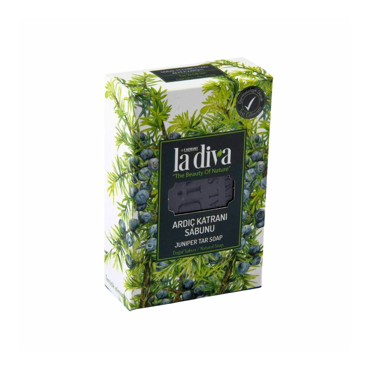 Schwarze Seife 100 g Wacholderseife