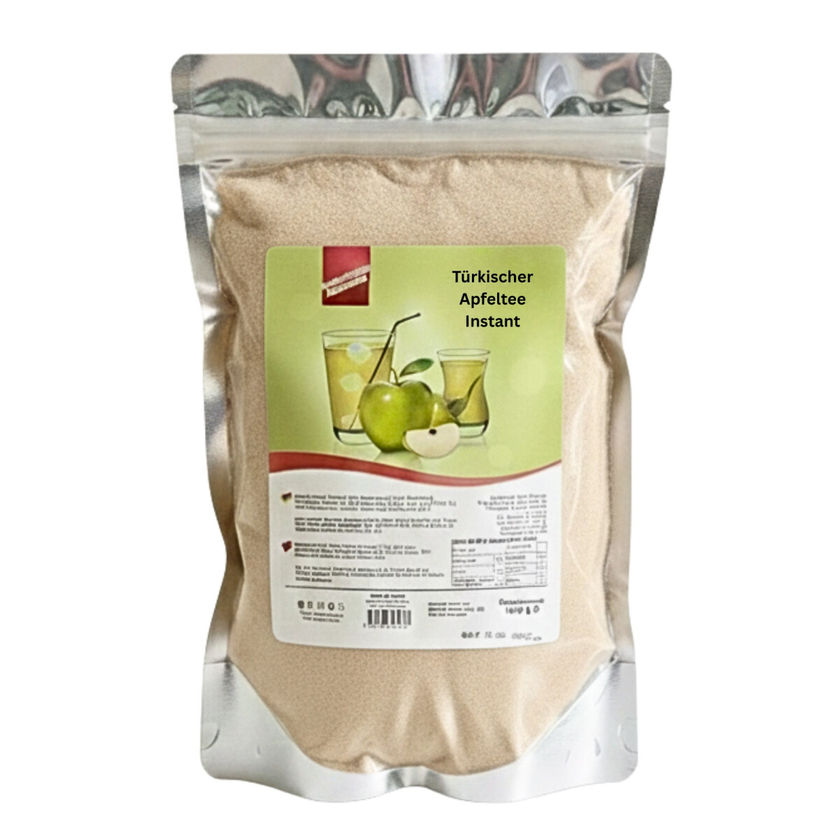 T&uuml;rkischer Apfeltee Pulver lecker &amp; fruchtig 1 kg Instanttee gr&uuml;ner Apfel