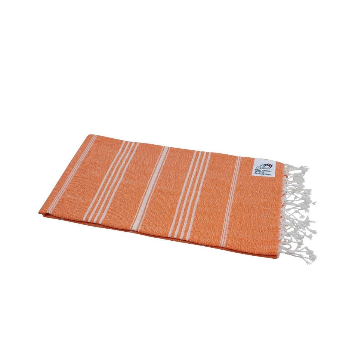 Hamam Set 3 tlg. Hamamtuch Seife Peelinghandschuh "Compact" orange