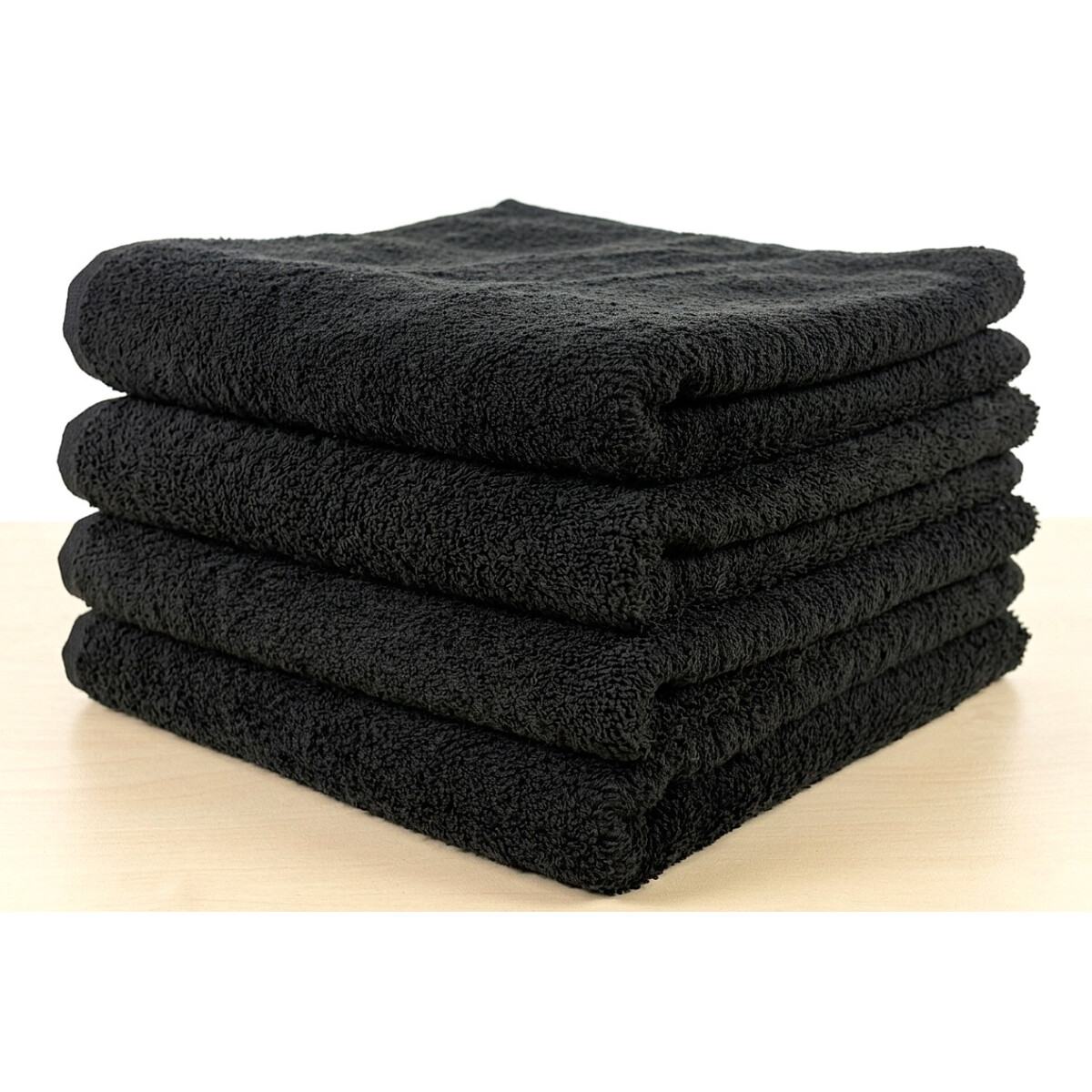 Duschtuch 70x140 cm schwarz 460 g/m&sup2;