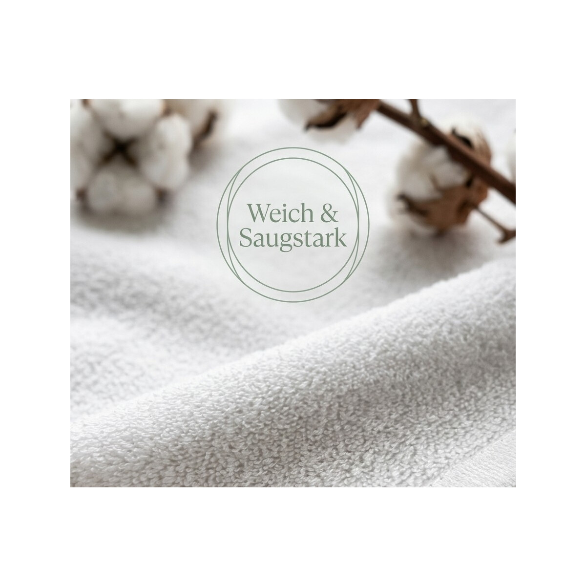 Duschtuch 70x140 cm wei&szlig; 460 g/m&sup2;