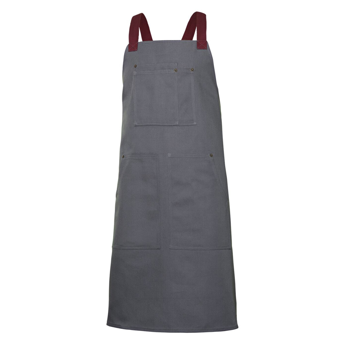 Latzsch&uuml;rze 2-farbig aus Segeltuch 320 g/m&sup2; ⚥
