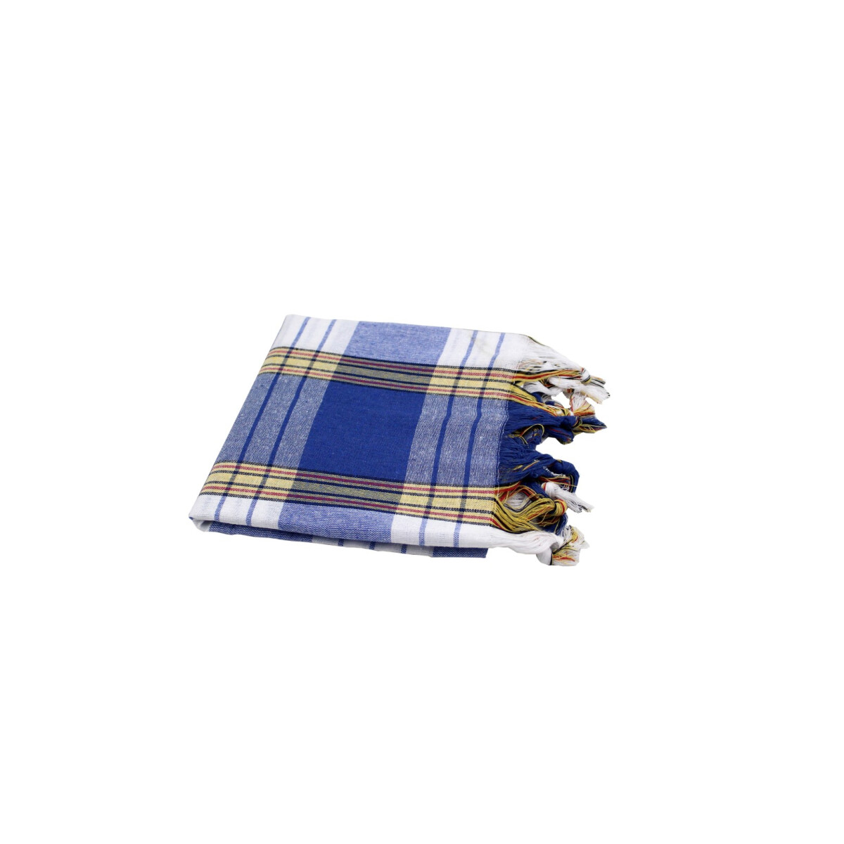 Hamamtuch kariert &raquo;Pestemal&laquo; Classic Style ca. 80x180 cm blau