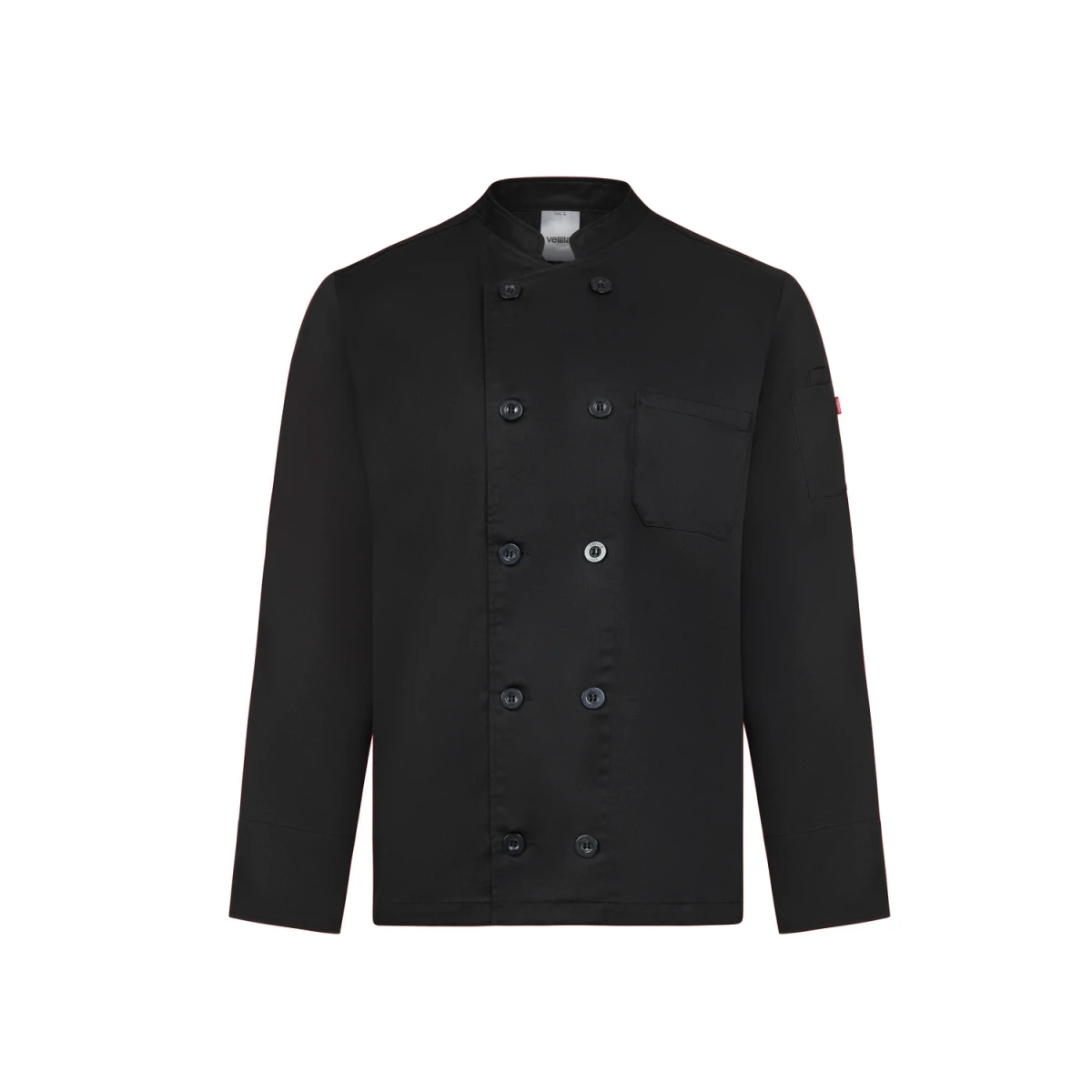 Kochjacke superweich 65% Polyester - 35% Baumwolle 190 g/m&sup2; ⚥