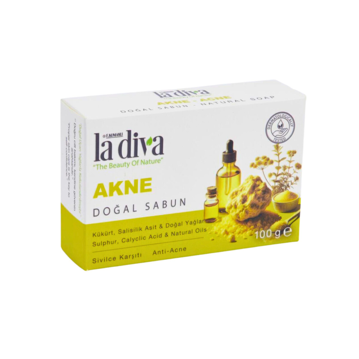 Kl&auml;rende Pflegeseife (Akne Seife) 100 g