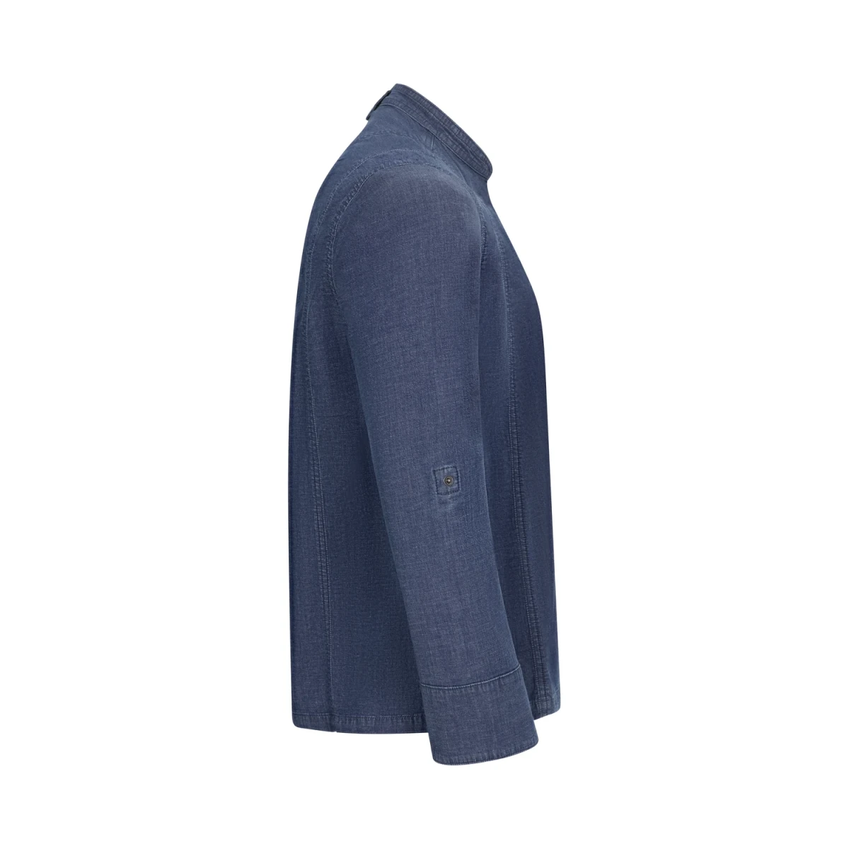 Kochjacke "Denim Stretch" mit Druckkn&ouml;pfen ⚥