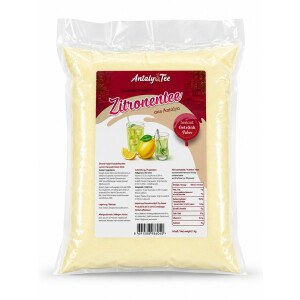 T&uuml;rkischer Zitronentee Instant Getr&auml;nkepulver 1 kg &ndash; f&uuml;r Hei&szlig;- und Kaltgetr&auml;nke - aus Antalya
