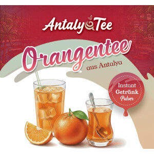 T&uuml;rkischer Orangentee Instant Getr&auml;nkepulver 1 kg &ndash; f&uuml;r Hei&szlig;- und Kaltgetr&auml;nke - aus Antalya