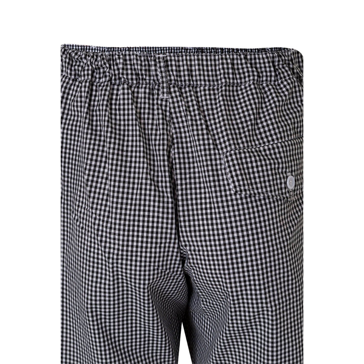 Koch-Hose kariert 65% Polyester - 35% Baumwolle
