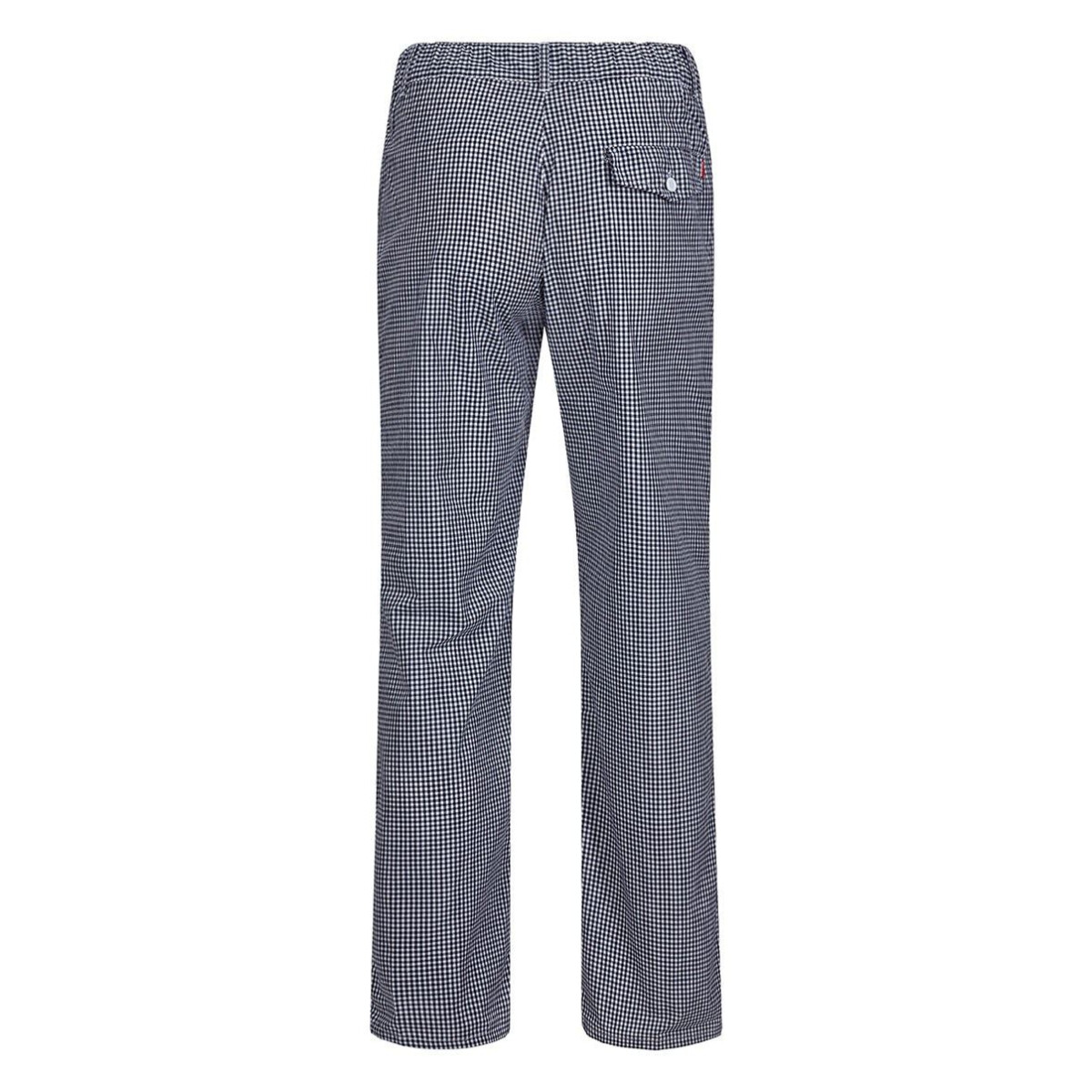 Koch-Hose kariert 65% Polyester - 35% Baumwolle
