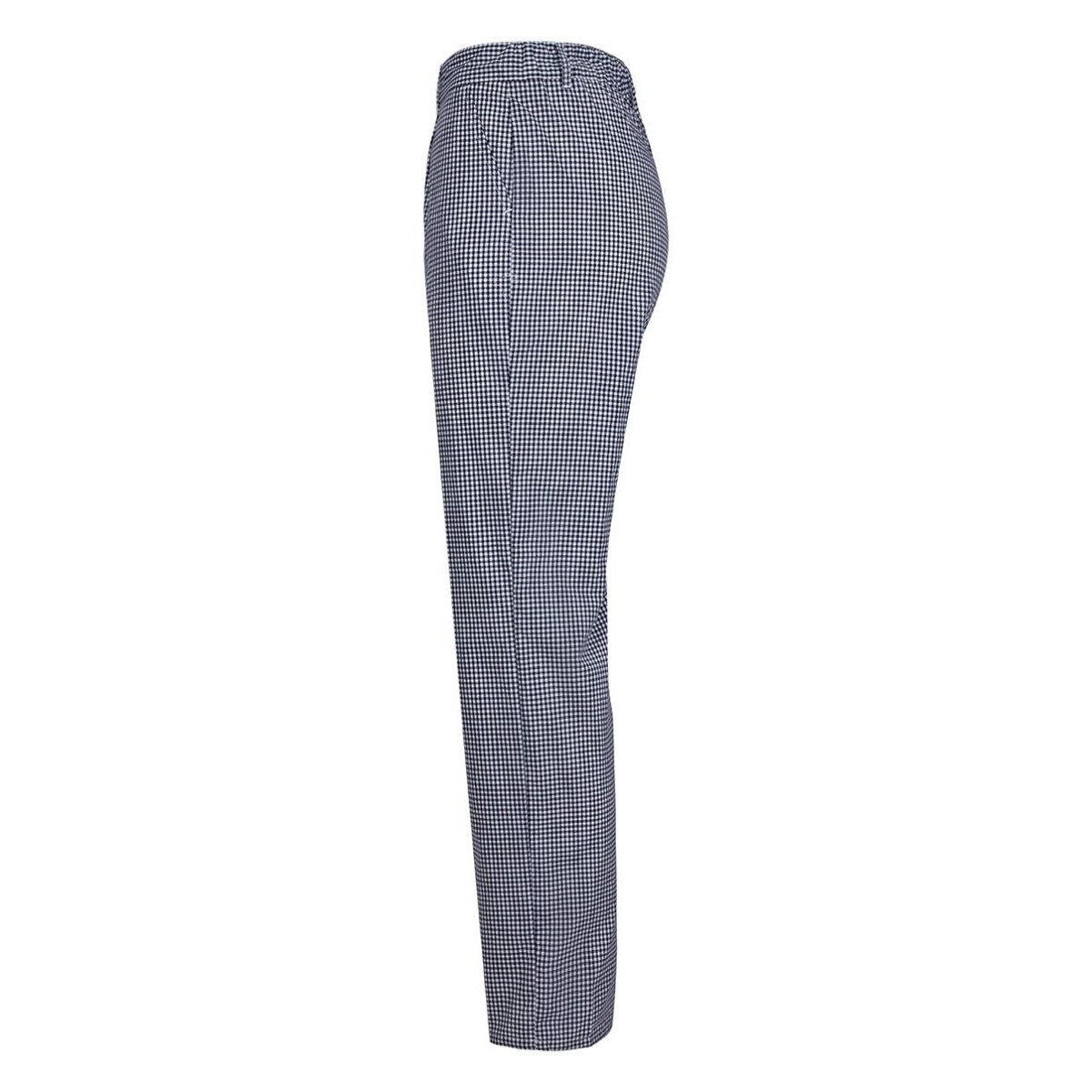 Koch-Hose kariert 65% Polyester - 35% Baumwolle