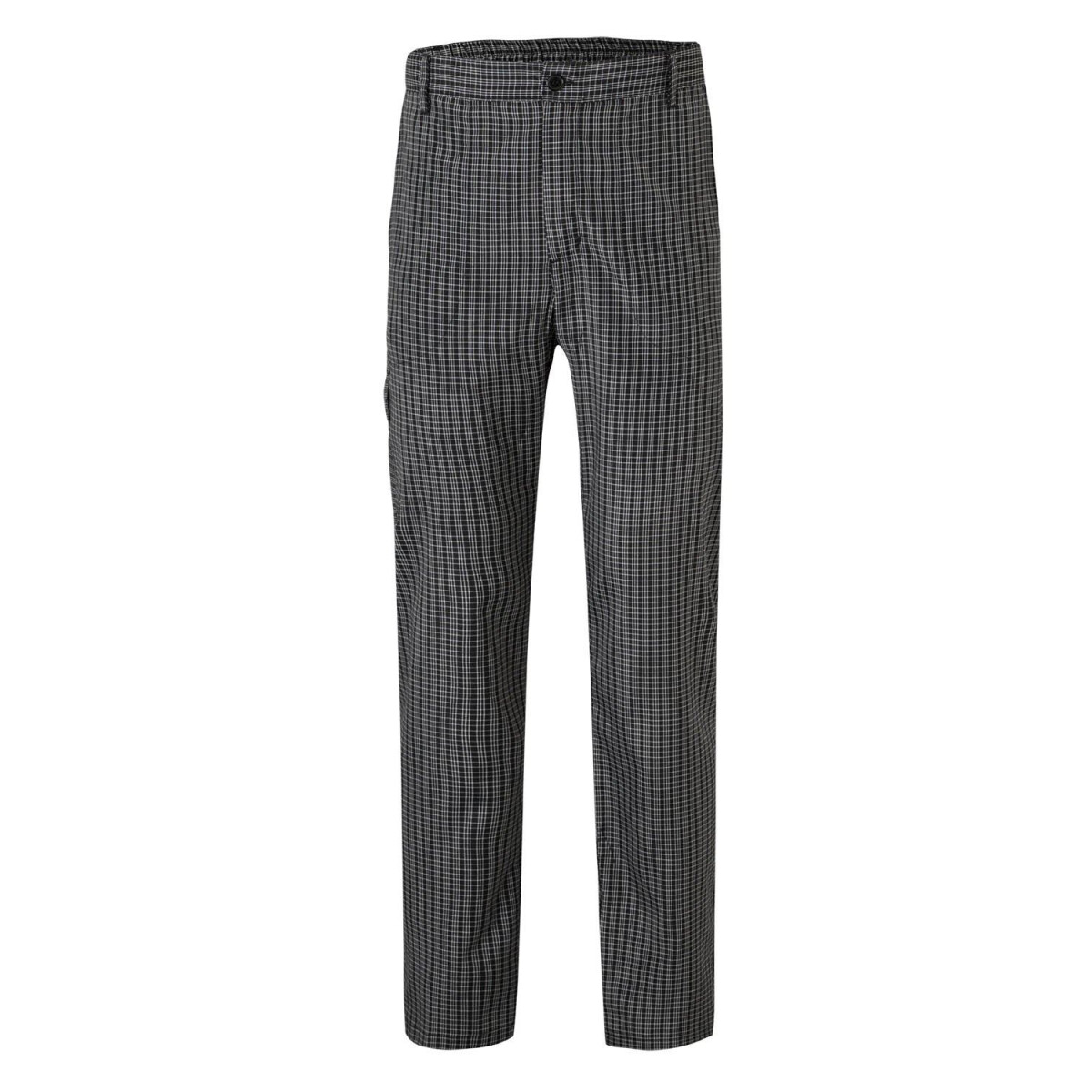 Koch-Hose kariert 80% Polyester - 20% Baumwolle