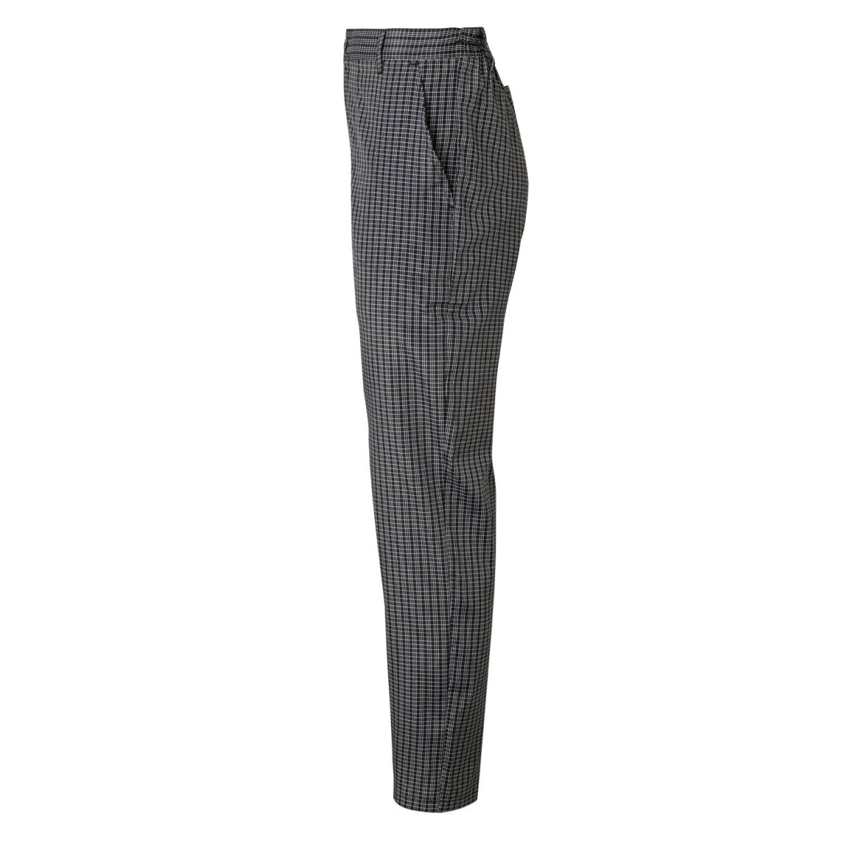 Koch-Hose kariert 80% Polyester - 20% Baumwolle