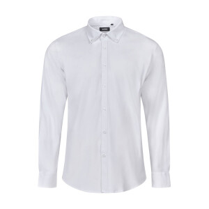 Oxford Hemd Stretch langarm f&uuml;r Herren ♂