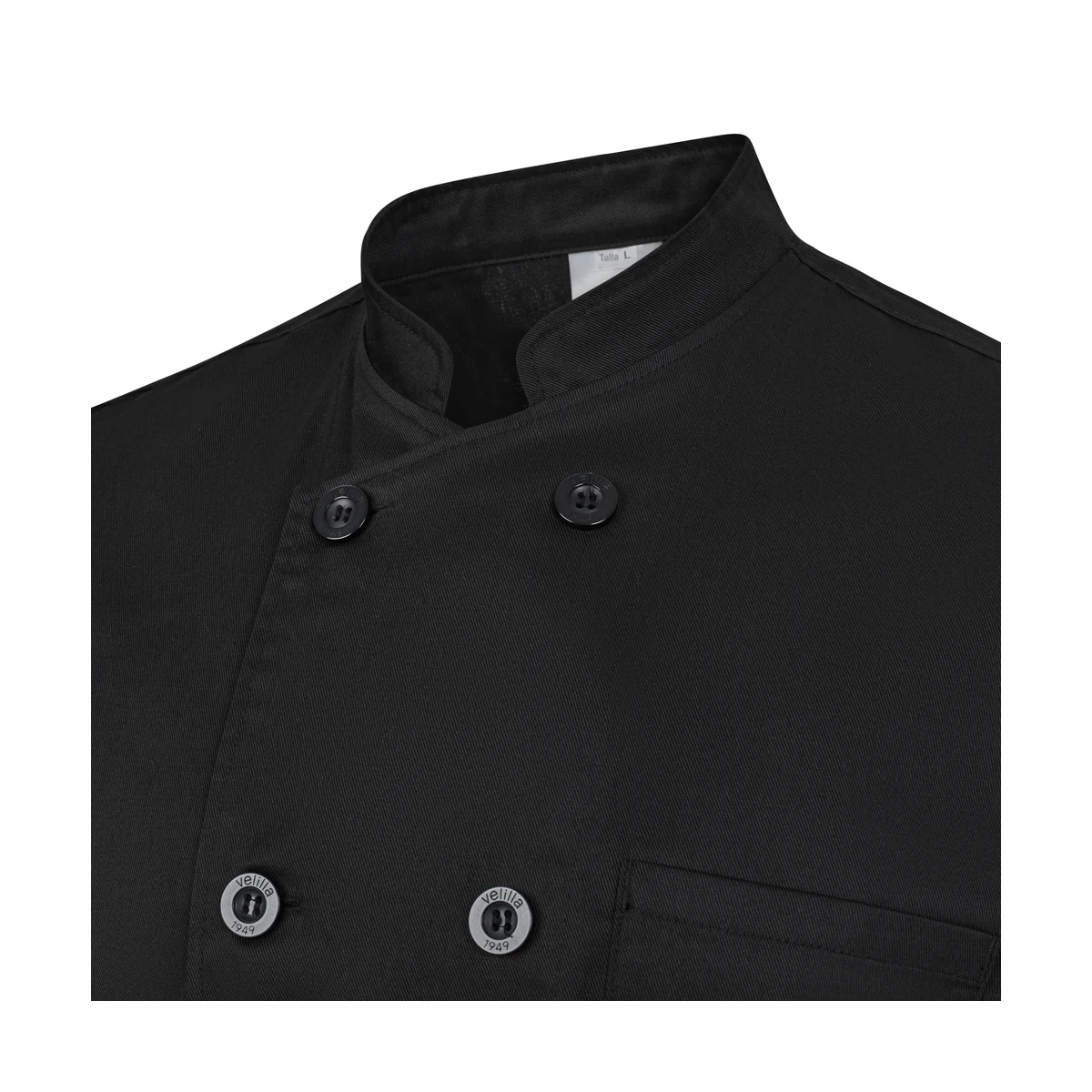Kochjacke mit kurzen &Auml;rmeln ⚥
