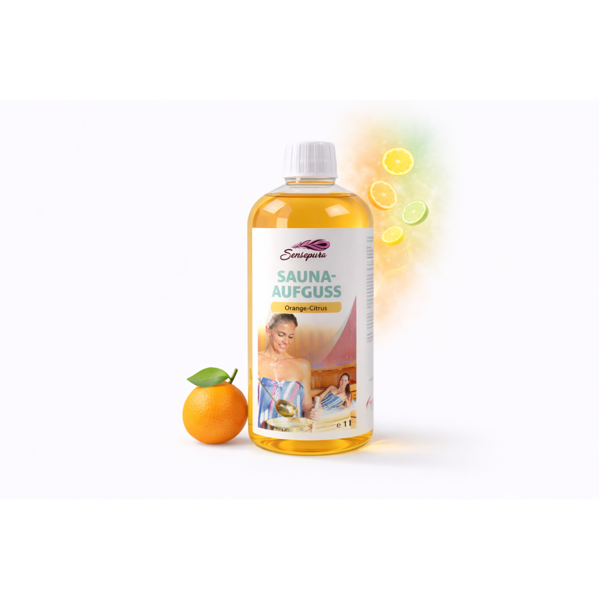 Saunaaufguss Konzentrat Orange Citrus 1 Liter