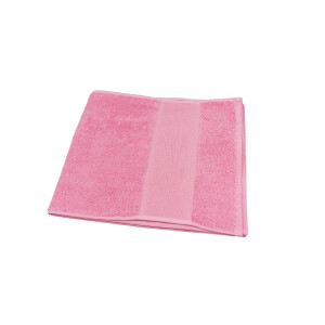 Fitness Handtuch Baumwolle 30x150 cm rosa | Sporthandtuch