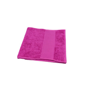 Fitness Handtuch Baumwolle 30x150 cm beere | Sporthandtuch