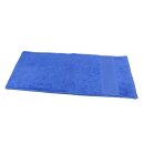 Fitness Handtuch Baumwolle 30x150 cm blau | Sporthandtuch