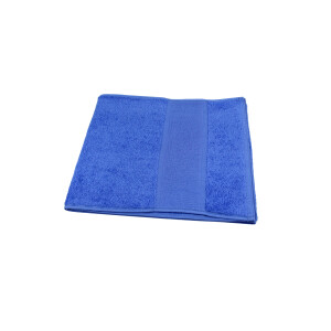 Fitness Handtuch Baumwolle 30x150 cm blau | Sporthandtuch