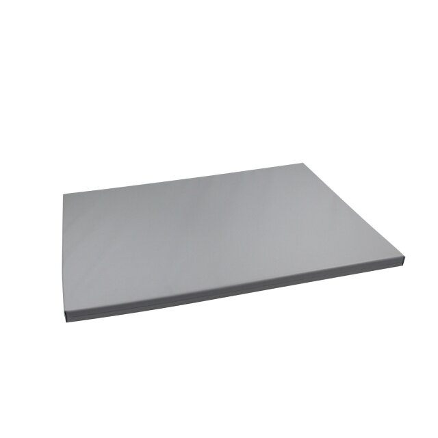 Polsterkissen aus PVC ca. 75x55x3 cm, Farbe: grau